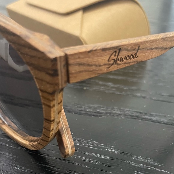 Shwood Madison Sunglasses with Zebra wood! - Picture 2 of 7